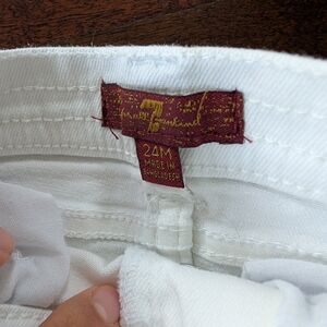 7 For All Mankind White Kids Jeans